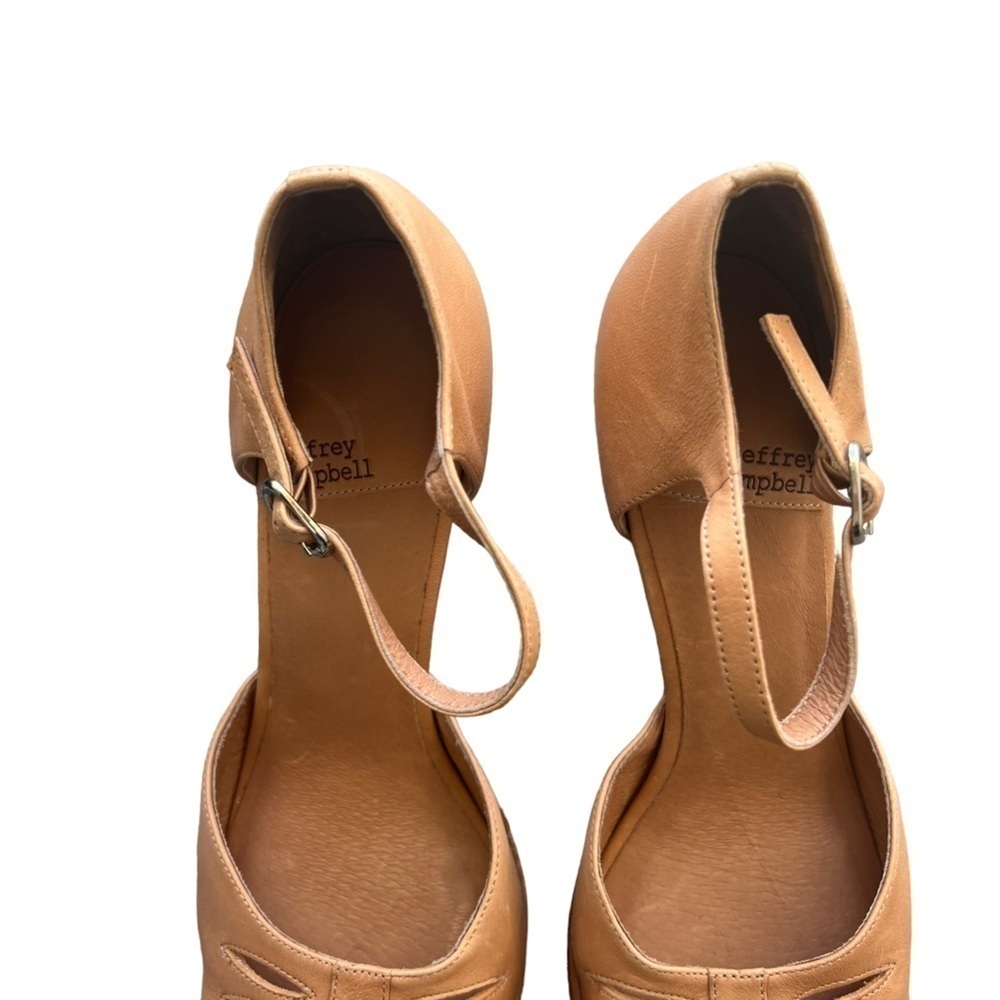Jeffrey Campbell - Star Man Platform Retro MaryJane Pump Sz 9.5 - Picture 5 of 11
